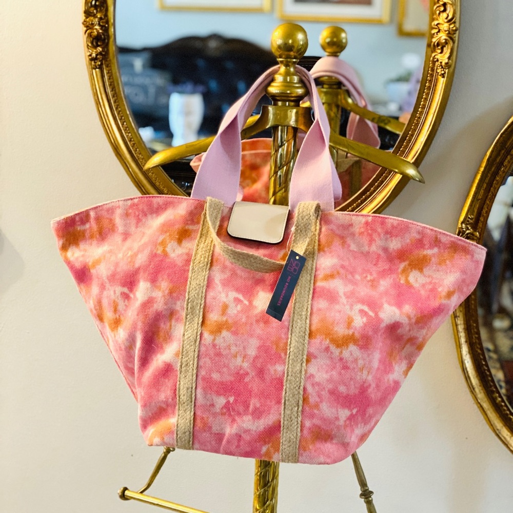 New summer Tie-dye tote